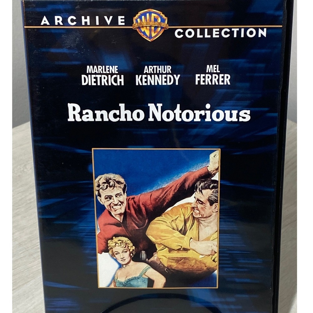 Rancho Notorious DVD Warner Archive Collection Marlene Dietrich Fritz Lang 1952
